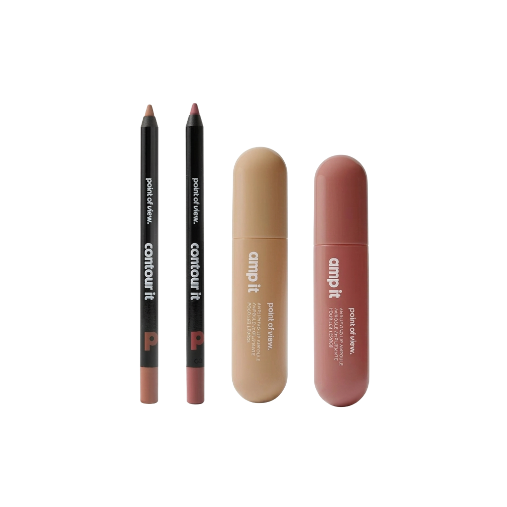 Amp (k)It bundle — contour it lip liners and amp it lip ampoules by point of view.